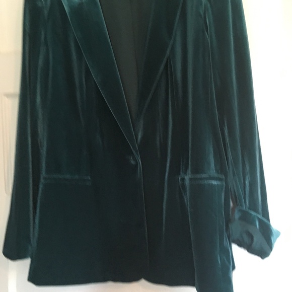 Pictures don’t do this soft velvety shiny jacket justice! - Picture 1 of 6